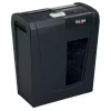 Paper shredder REXEL Secure S5 — strip shredder, 5-sheet capacity, 6 mm cut, 10 L bin, P-2 security, black