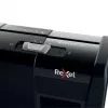 Paper shredder REXEL Secure S5 — strip shredder, 5-sheet capacity, 6 mm cut, 10 L bin, P-2 security, black