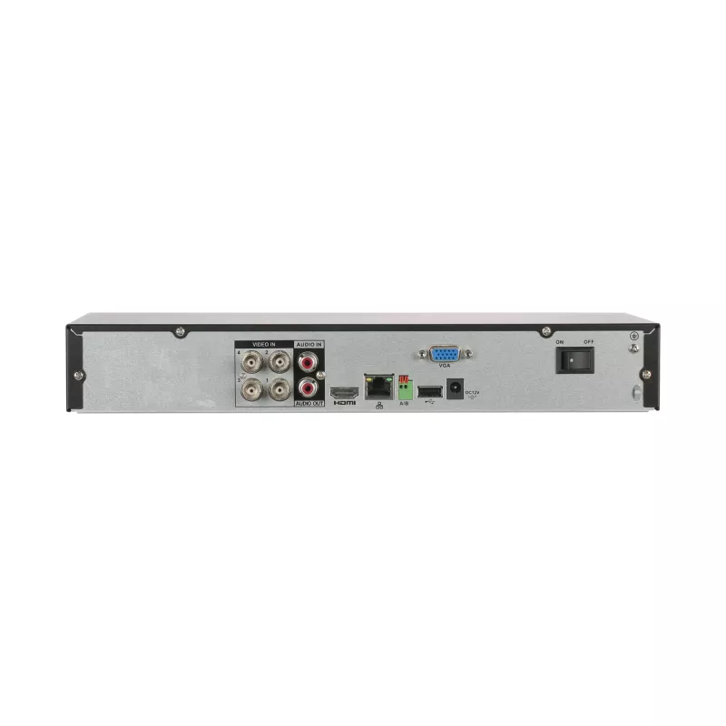 Dahua DVR XVR5104HS-4KL-I3 4-channel 3840×2160 1×HDMI 2×USB SATA up to 16TB Black