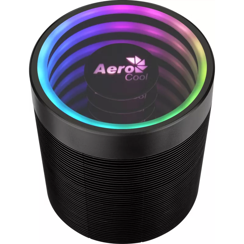 Air cooler AEROCOOL Mirage 5, 5 heat-pipes 6 mm, 60 mm fan, TDP 150 W, black