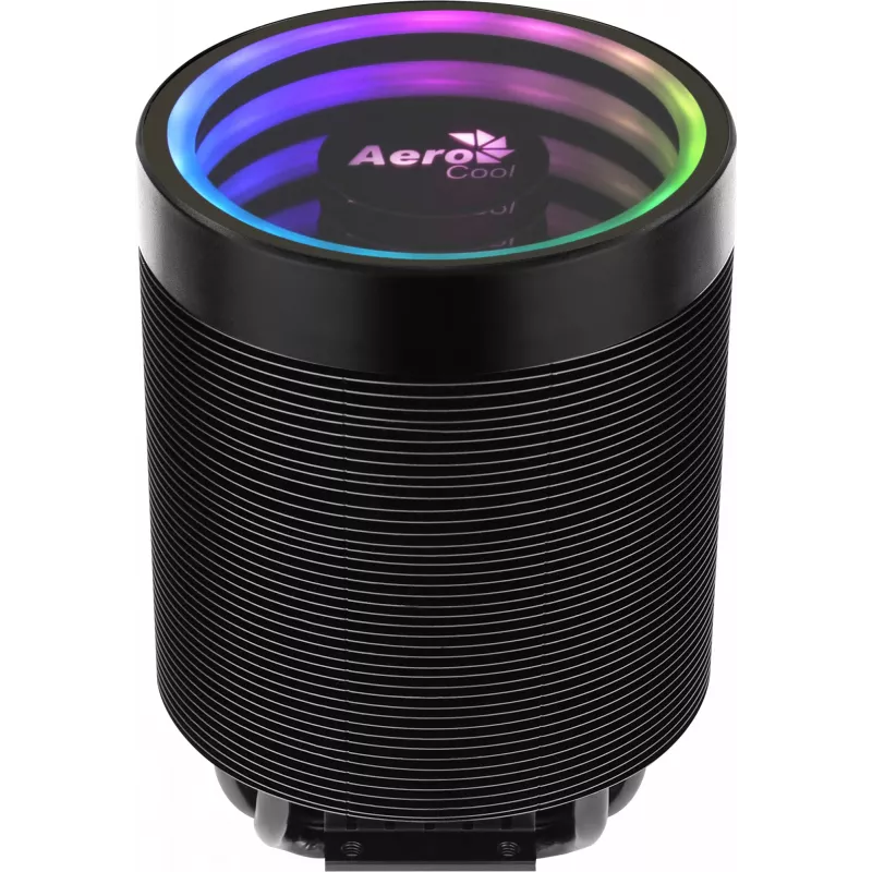 Air cooler AEROCOOL Mirage 5, 5 heat-pipes 6 mm, 60 mm fan, TDP 150 W, black