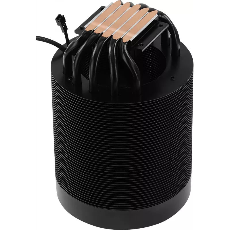 Air cooler AEROCOOL Mirage 5, 5 heat-pipes 6 mm, 60 mm fan, TDP 150 W, black