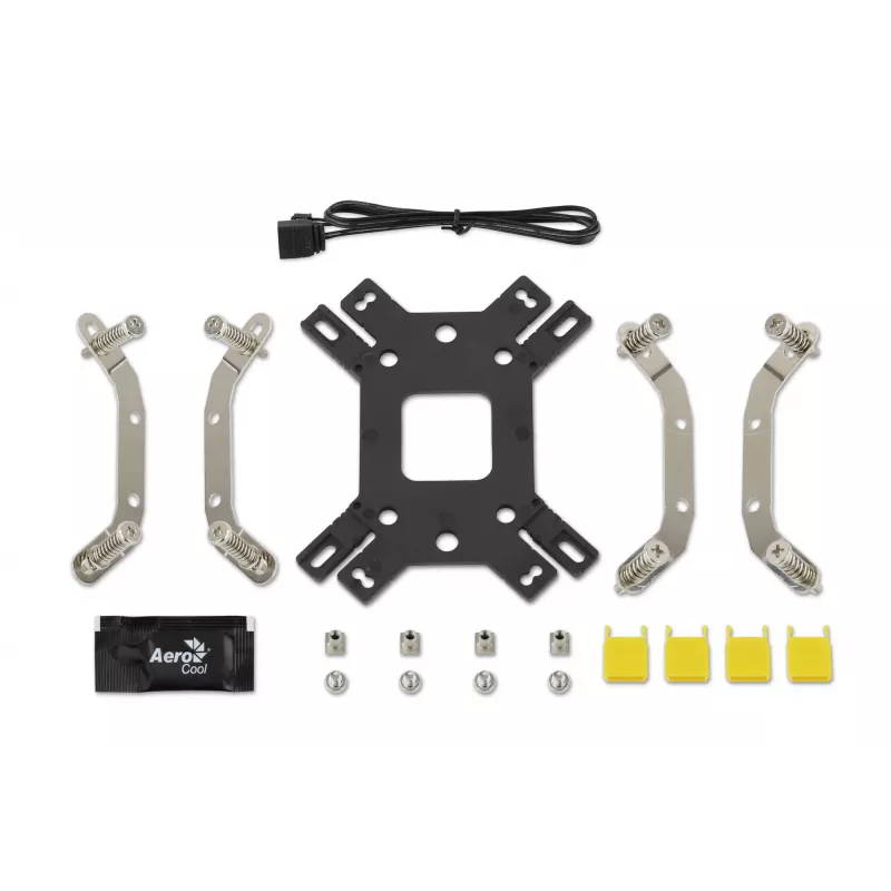 Air cooler AEROCOOL Mirage 5, 5 heat-pipes 6 mm, 60 mm fan, TDP 150 W, black