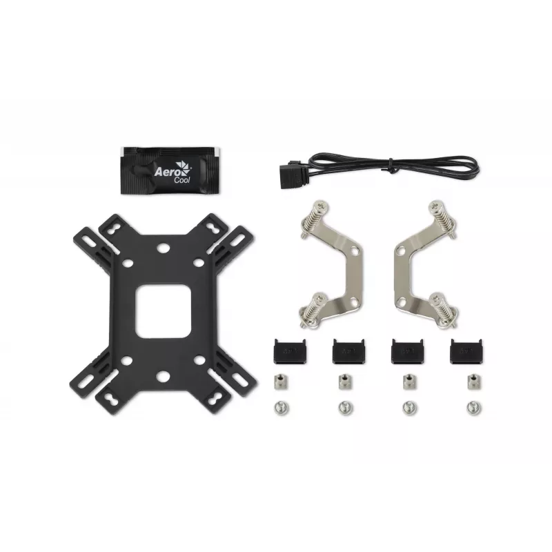 Air cooler AEROCOOL Mirage 5, 5 heat-pipes 6 mm, 60 mm fan, TDP 150 W, black