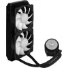 Aerocool MIRAGEL240 CPU Liquid Cooled 2x 12cm ARGB Fan TDP 400W Black