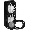 Aerocool MIRAGEL240 CPU Liquid Cooled 2x 12cm ARGB Fan TDP 400W Black