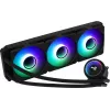 Aerocool MIRAGEL360 Liquid CPU Cooling 3x12cm ARGB Fan TDP 550W Black