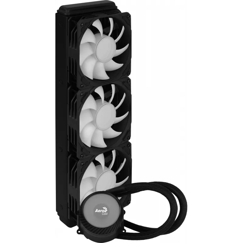 Aerocool MIRAGEL360 Liquid CPU Cooling 3x12cm ARGB Fan TDP 550W Black
