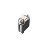 DEEPCOOL Ag200 Processor Air Cooler 9.2 Cm Aluminium - Black