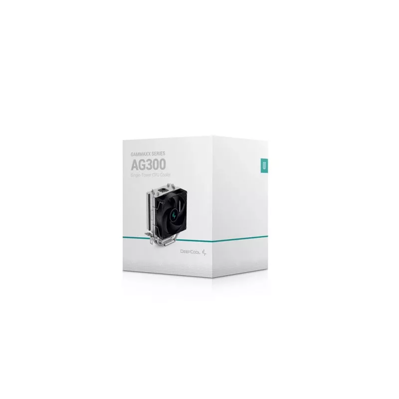 DEEPCOOL Ag300 ChIPSet Air Cooler 9.2 Cm - Black/ Metallic