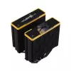 Air cooler DeepCool AK620 Zero Dark Zoria 12 cm Black Yellow