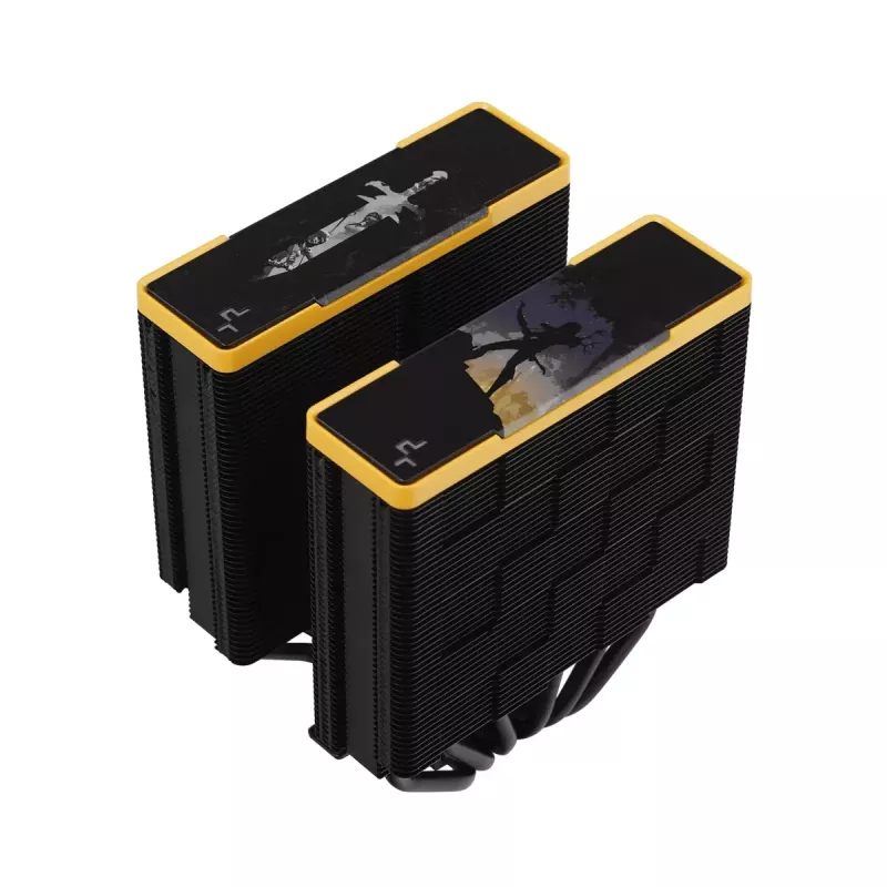 Air cooler DeepCool AK620 Zero Dark Zoria 12 cm Black Yellow