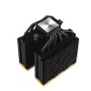 Air cooler DeepCool AK620 Zero Dark Zoria 12 cm Black Yellow
