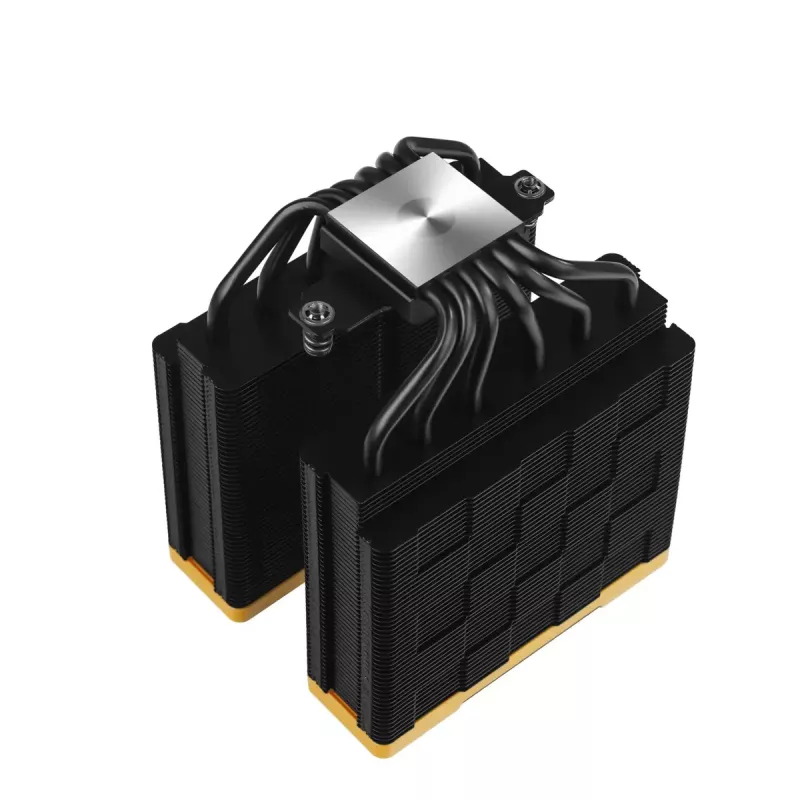 Air cooler DeepCool AK620 Zero Dark Zoria 12 cm Black Yellow