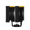 Air cooler DeepCool AK620 Zero Dark Zoria 12 cm Black Yellow