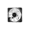120 mm case fan DeepCool RF120 — White/Black, 120×25 mm, 4-pin PWM, RGB LED, Hydro bearing