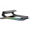 Laptop cooling stand IBOX NC06 for up to 17.3 inch – aluminium, adjustable height, 4 USB ports, quiet fans