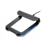 Laptop cooling stand IBOX NC06 for up to 17.3 inch – aluminium, adjustable height, 4 USB ports, quiet fans