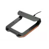 Laptop cooling stand IBOX NC06 for up to 17.3 inch – aluminium, adjustable height, 4 USB ports, quiet fans