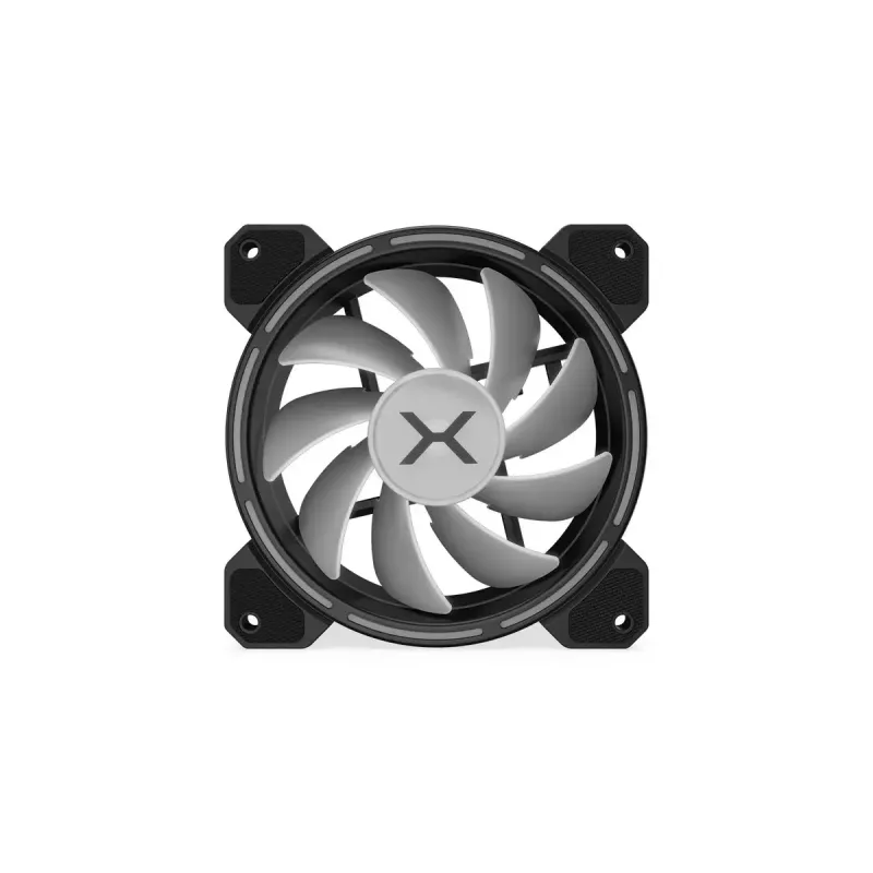 Case fan KRUX KRX0067 120mm ARGB LUNAR 120, 1200 RPM, hydraulic bearing, 12 V, 5 V LED, 3-pin connector, anti-vibration
