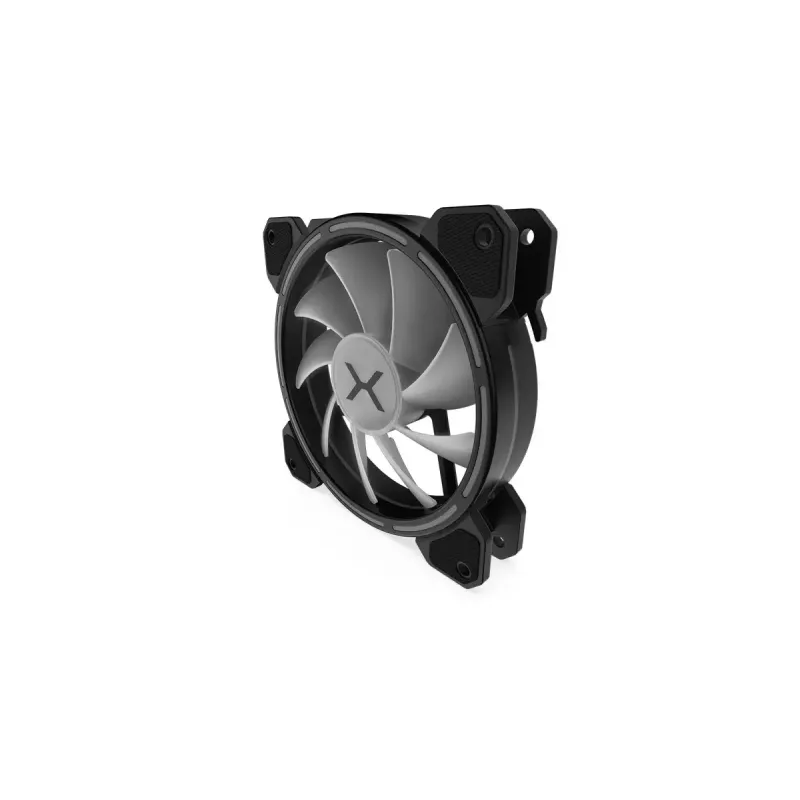 Case fan KRUX KRX0067 120mm ARGB LUNAR 120, 1200 RPM, hydraulic bearing, 12 V, 5 V LED, 3-pin connector, anti-vibration