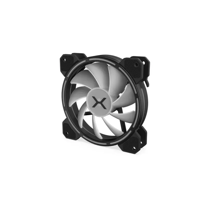 Case fan KRUX KRX0067 120mm ARGB LUNAR 120, 1200 RPM, hydraulic bearing, 12 V, 5 V LED, 3-pin connector, anti-vibration
