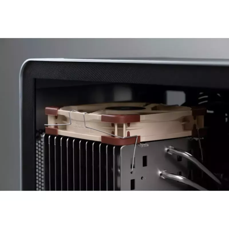120 mm Noctua fan NF-A12x25, 120×25 mm, 12 V 0.6 W, 4-pin PWM, 450–1200 RPM, 55.7 m³/h, SSO bearing, 0.5 m cable