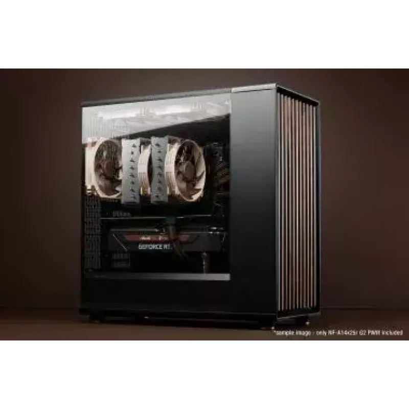 Case fan Noctua NF-A14x25r G2 PWM 140 mm, 1250–1500 RPM, 155.6 m³/h, 19.7–24.8 dB, 12 V, 4-pin