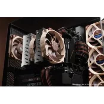 14 cm PC fan Noctua NF-A14X25R G2 PWM, 140 x 25 mm, 12 V, 1500 RPM, 155.6 m³/h, 2.56 mmH2O