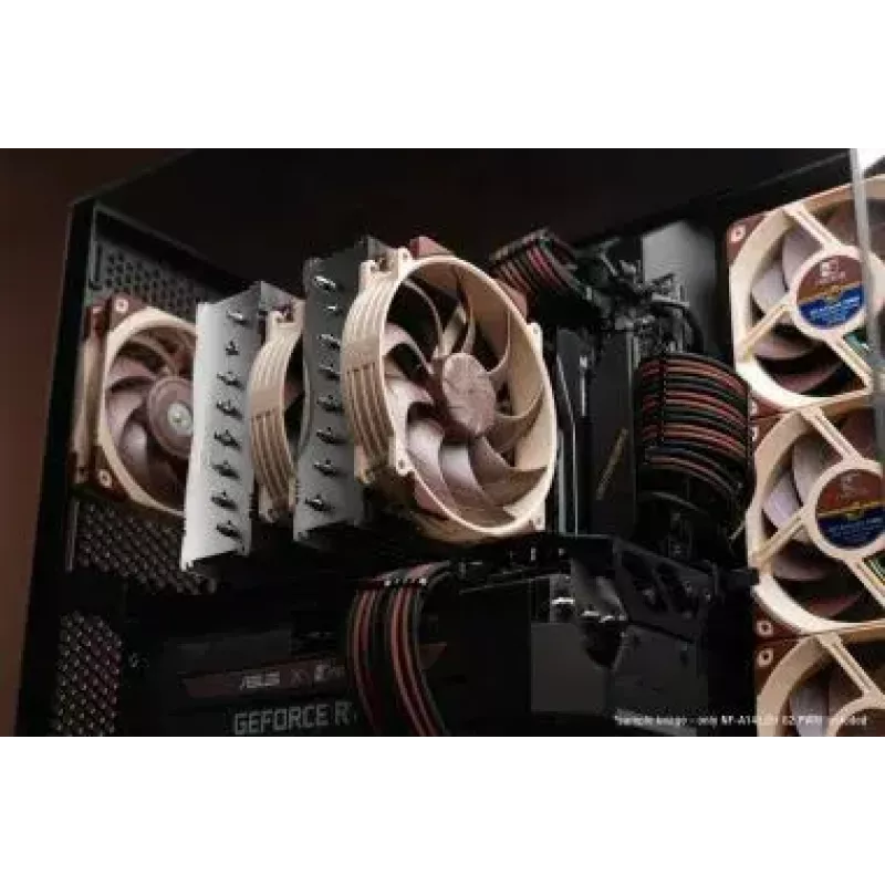 14 cm PC fan Noctua NF-A14X25R G2 PWM, 140 x 25 mm, 12 V, 1500 RPM, 155.6 m³/h, 2.56 mmH2O