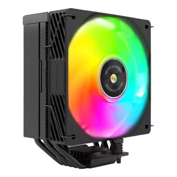 Mars Gaming MCPUX5ARGB computer cooling system Processor Air cooler 12 cm Black 1 pc(s)