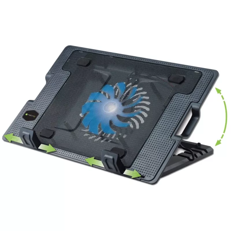 Techly Notebook stand and cooling pad for Notebook up to 17.3 inch