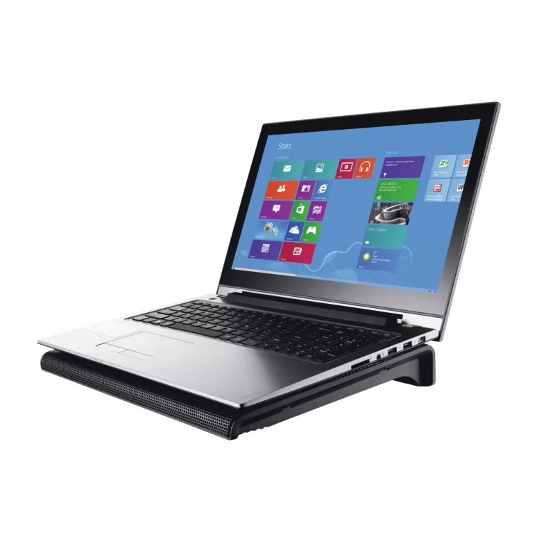 Trust 20104 laptop cooling pad 43.9 cm (17.3 inch) Black