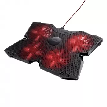 Trust GXT 278 laptop cooling pad 43.9 cm (17.3 inch) Black