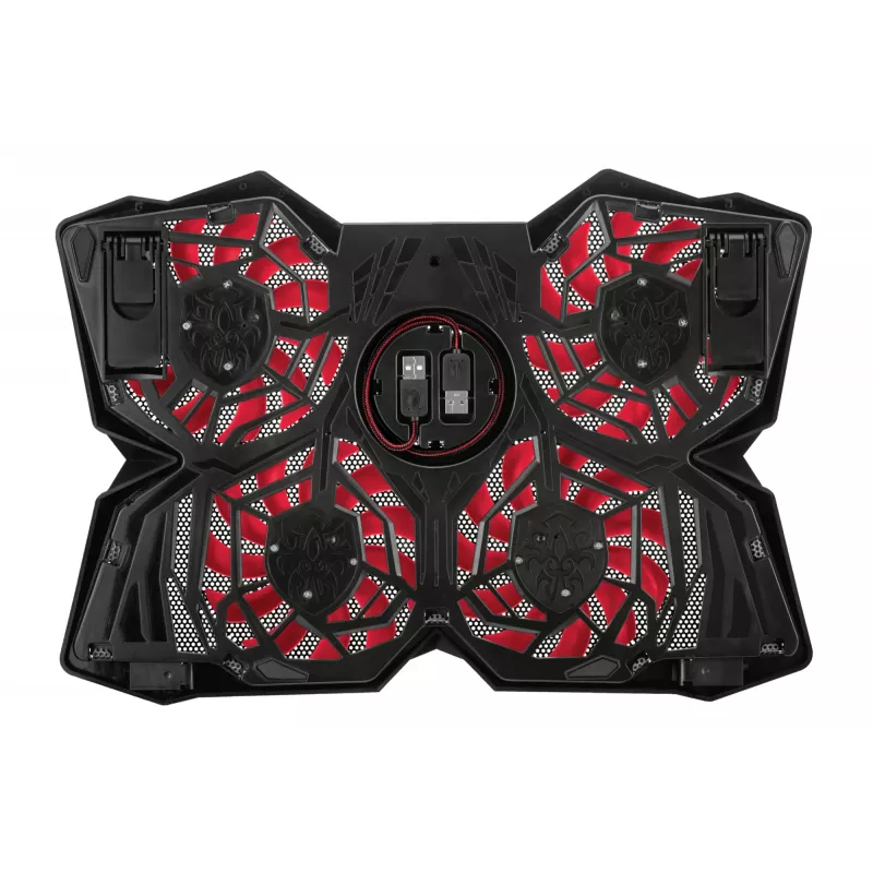 Trust GXT 278 laptop cooling pad 43.9 cm (17.3 inch) Black