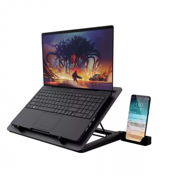 Trust GXT 1125 Quno Laptop stand Black 43.2 cm (17 inch)