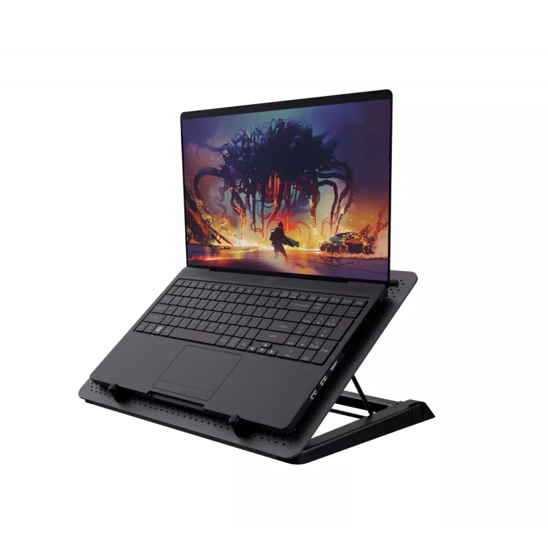 Trust GXT 1125 Quno Laptop stand Black 43.2 cm (17 inch)