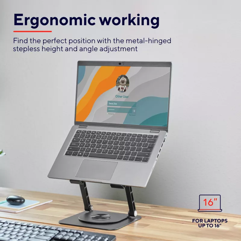 Trust Zeff Laptop stand Black 40.6 cm (16 inch)