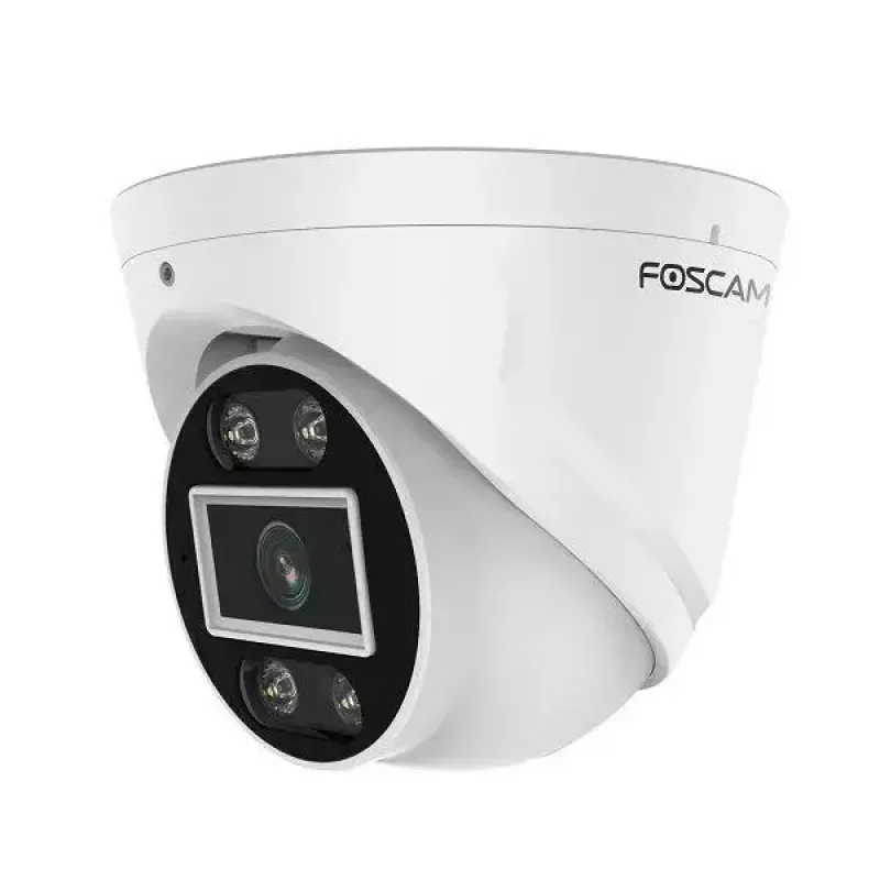 IP security camera Foscam T5EP 5MP PoE dome, 3072×1728, 4 mm lens, PoE (IEEE 802.3af), IP66, night vision 20 m, microSD up to 256 GB