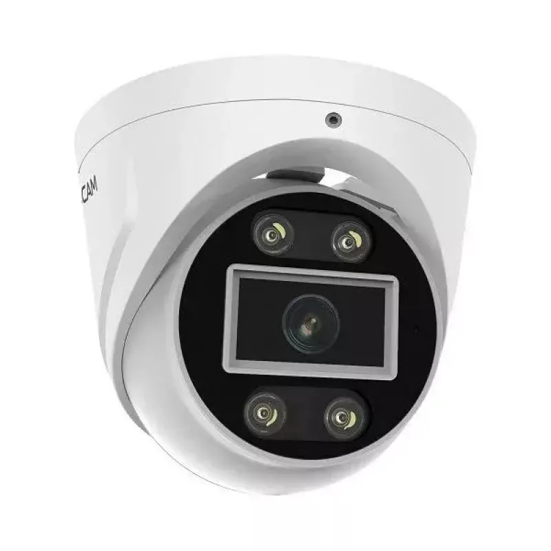 IP security camera Foscam T5EP 5MP PoE dome, 3072×1728, 4 mm lens, PoE (IEEE 802.3af), IP66, night vision 20 m, microSD up to 256 GB