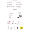 IP PTZ security camera Foscam SD8EP — 8 MP, 4x optical zoom, 6x digital, 355° pan, 90° tilt, IP66, outdoor, white