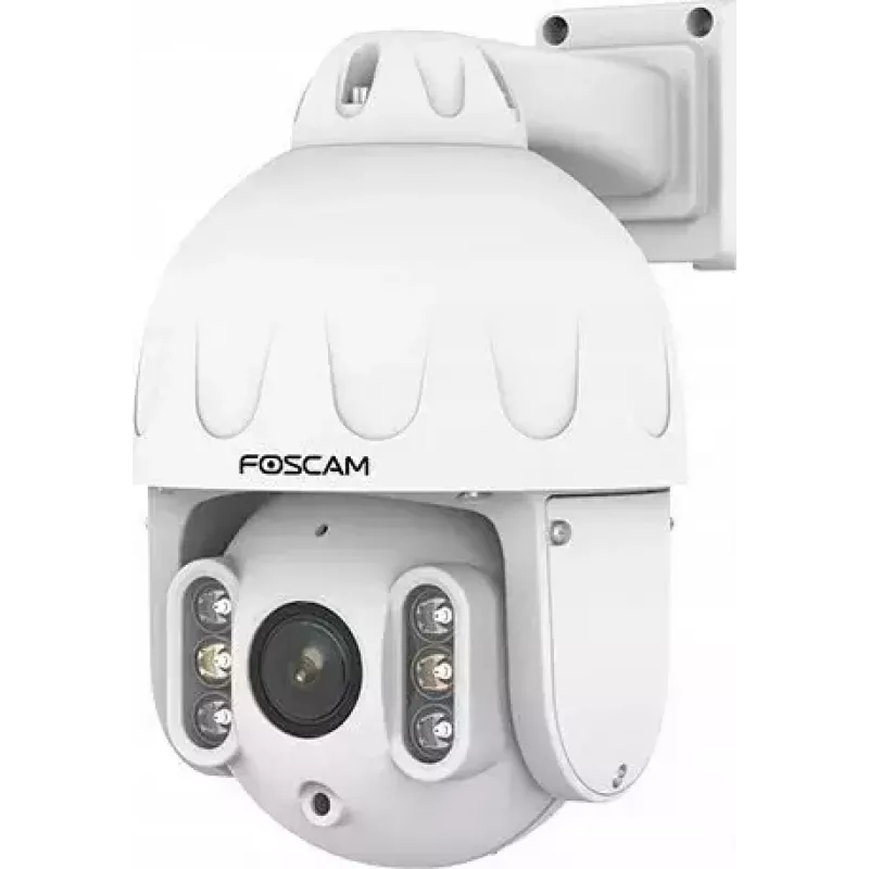 IP PTZ security camera Foscam SD8EP — 8 MP, 4x optical zoom, 6x digital, 355° pan, 90° tilt, IP66, outdoor, white