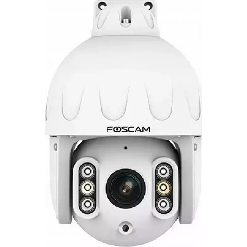 IP PTZ security camera Foscam SD8EP — 8 MP, 4x optical zoom, 6x digital, 355° pan, 90° tilt, IP66, outdoor, white
