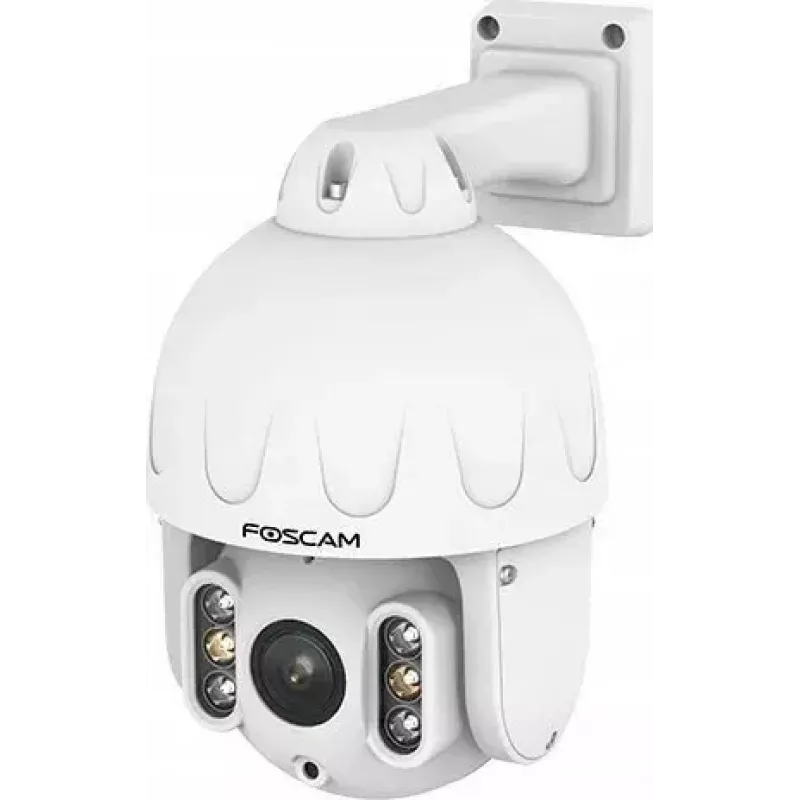 IP PTZ security camera Foscam SD8EP — 8 MP, 4x optical zoom, 6x digital, 355° pan, 90° tilt, IP66, outdoor, white