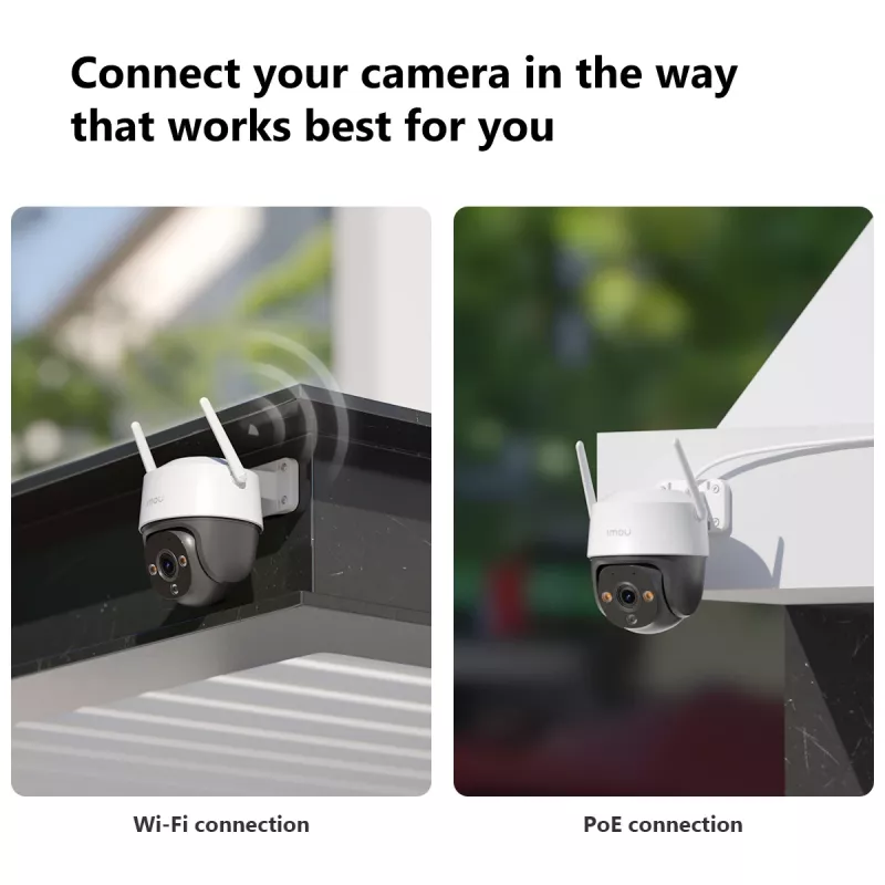 IP security camera IMOU Cruiser 2C 2K (2304×1296), 3 MP, 3.6 mm, PoE/Wi‑Fi, IP66, night vision 30 m, microSD up to 256 GB