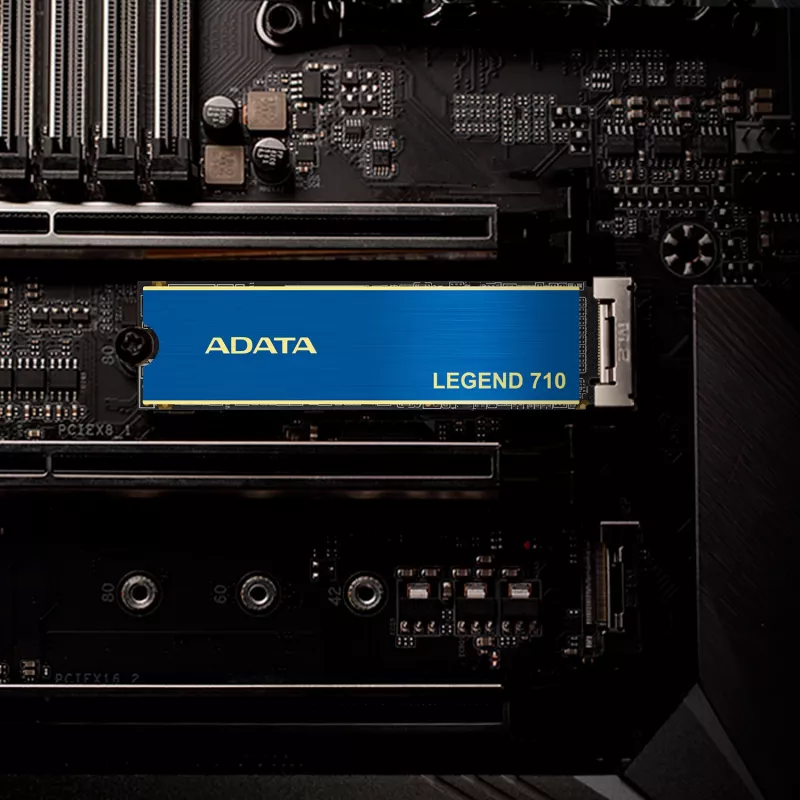 SSD M.2 ADATA LEGEND 710 1 TB PCIe 3.0 NVMe — 2400 MB/s read, 1800 MB/s write, 3D NAND, 2280