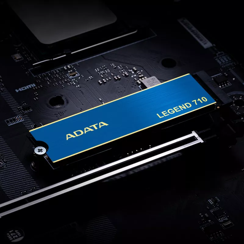 SSD M.2 ADATA LEGEND 710 1 TB PCIe 3.0 NVMe — 2400 MB/s read, 1800 MB/s write, 3D NAND, 2280