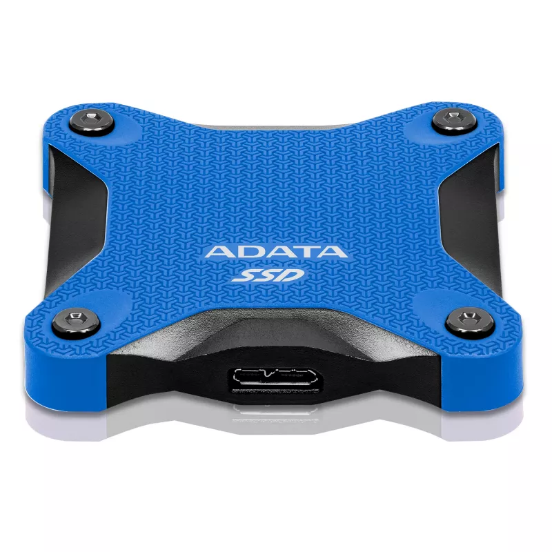 Portable SSD ADATA SD620 2 TB USB 3.2 Gen 2 (Micro‑B) Blue/Black — 520/460 MB/s, 80×80×15.2 mm