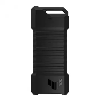 SSD enclosure ASUS ESD-T1A/BLK/G/AS — M.2 (SATA/PCIe) single-bay, USB-C 3.2 Gen2, 10 Gbit/s, black, key lock