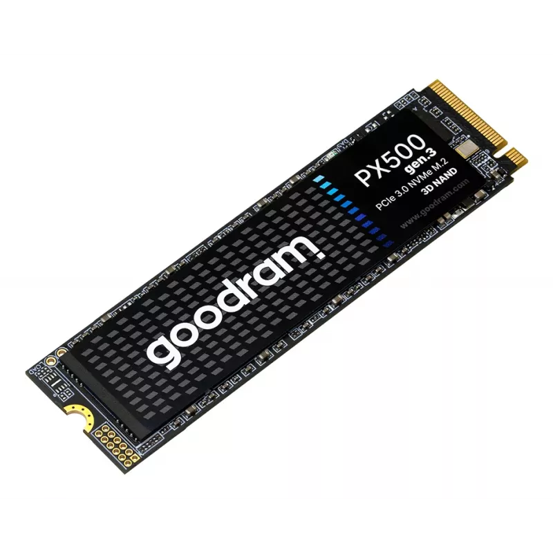 Internal SSD GOODRAM PX500 GEN.3 M.2 1 TB — PCIe 3.0 NVMe, Read 3300 MB/s, Write 2700 MB/s, 2280